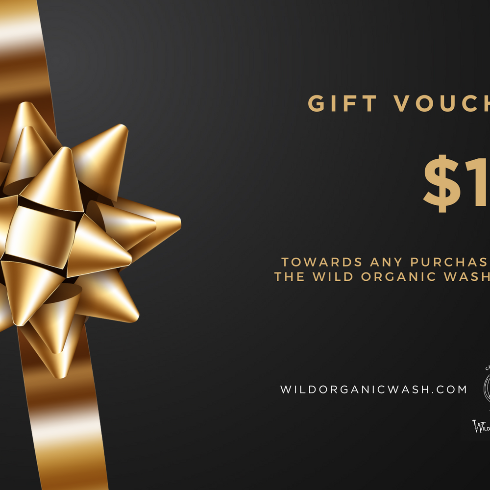 $10 WILD ORGANIC WASH GIFT VOUCHER